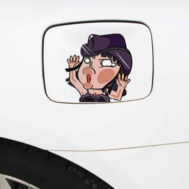 One Piece 'Nico Robin | Pressed Face' Vinyl Car Sticker