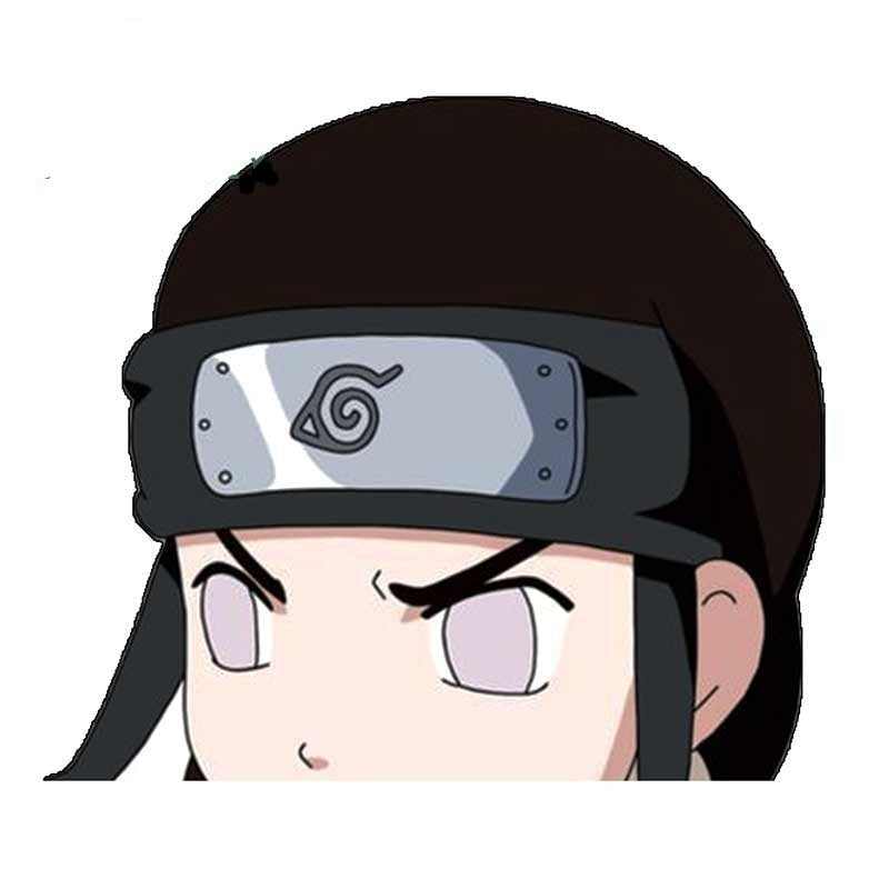 Naruto 'Neji Hyuga | White Eyes' Vinyl Car Peeker Sticker