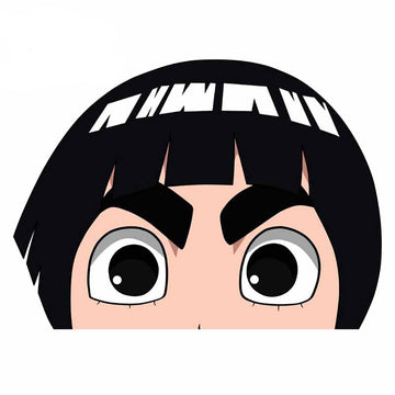 Naruto 'Rock Lee | Shocked' Vinyl Car Peeker Sticker