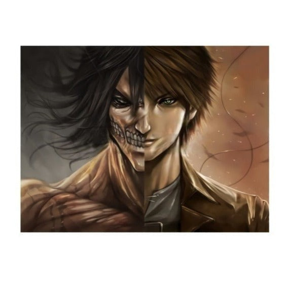 Attack on Titan 'Eren | Half Titan' Vinyl Car Sticker