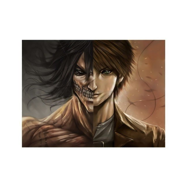 Attack on Titan 'Eren | Half Titan' Vinyl Car Sticker