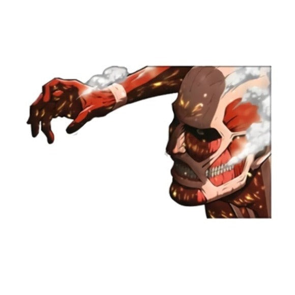 Attack on Titan 'Colossal Titan | Attacking' Vinyl Car Sticker