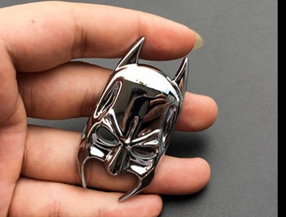 Batman 'Full Face Mask' Metal Car Sticker