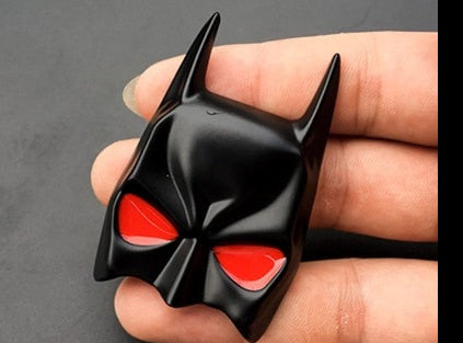 Batman 'Half Mask | Colored Eyes' Metal Car Sticker