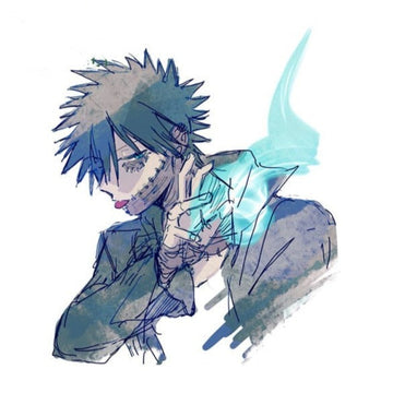 My Hero Academia 'Dabi | Blue Fire' Vinyl Car Sticker