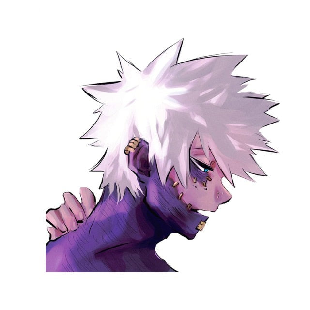 My Hero Academia 'Dabi | White Hair' Vinyl Car Sticker