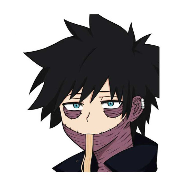 My Hero Academia 'Dabi | Eating Noodles' Vinyl Car Sticker