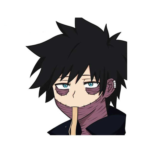 My Hero Academia 'Dabi | Eating Noodles' Vinyl Car Sticker