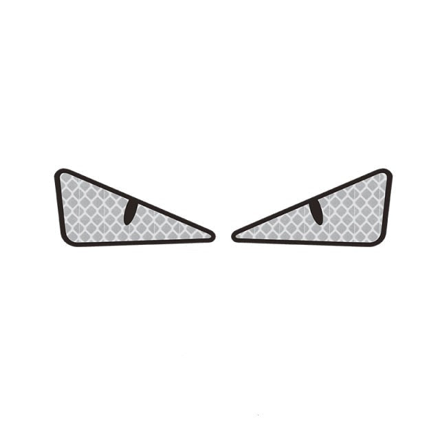 Cool 'Monster Eyes | Triangle' Vinyl Car Sticker