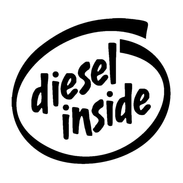 Fuel 'Diesel Inside' Vinyl Car Sticker