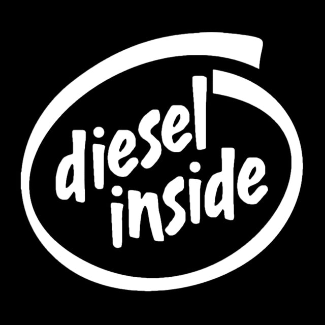 Fuel 'Diesel Inside' Vinyl Car Sticker