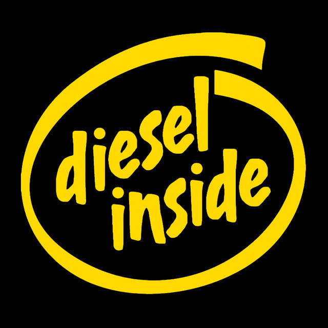 Fuel 'Diesel Inside' Vinyl Car Sticker