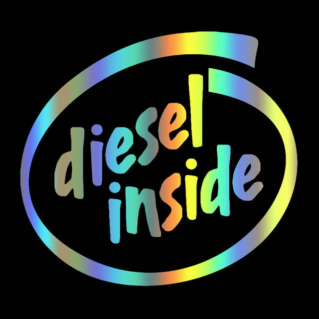 Fuel 'Diesel Inside' Vinyl Car Sticker