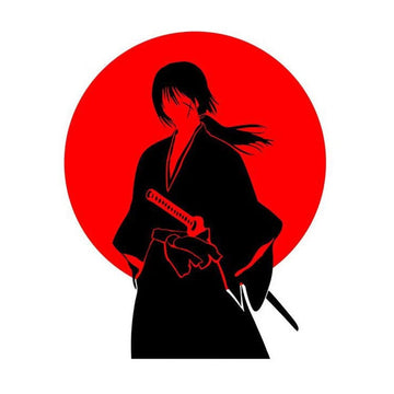 Rurouni Kenshin 'Kenshin Himura x Samurai | 1.0' Vinyl Car Sticker