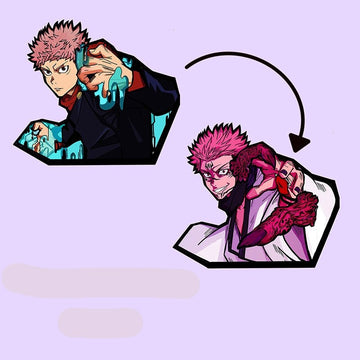 Jujutsu Kaisen 'Yuji Itadori | 1.0' Vinyl Car 3D Motion Sticker