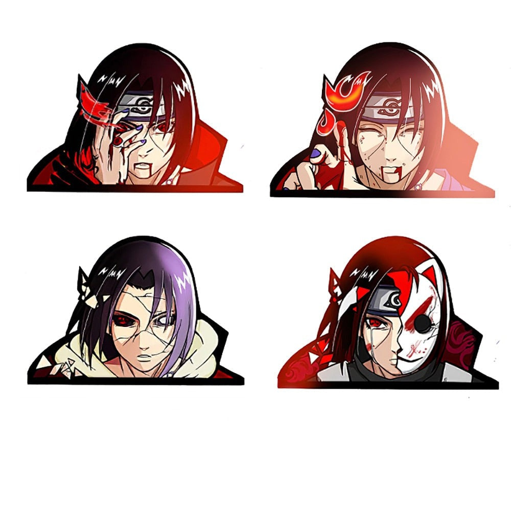 Naruto 'Itachi Uchiha | 2.0' Vinyl Car 3D Motion Sticker