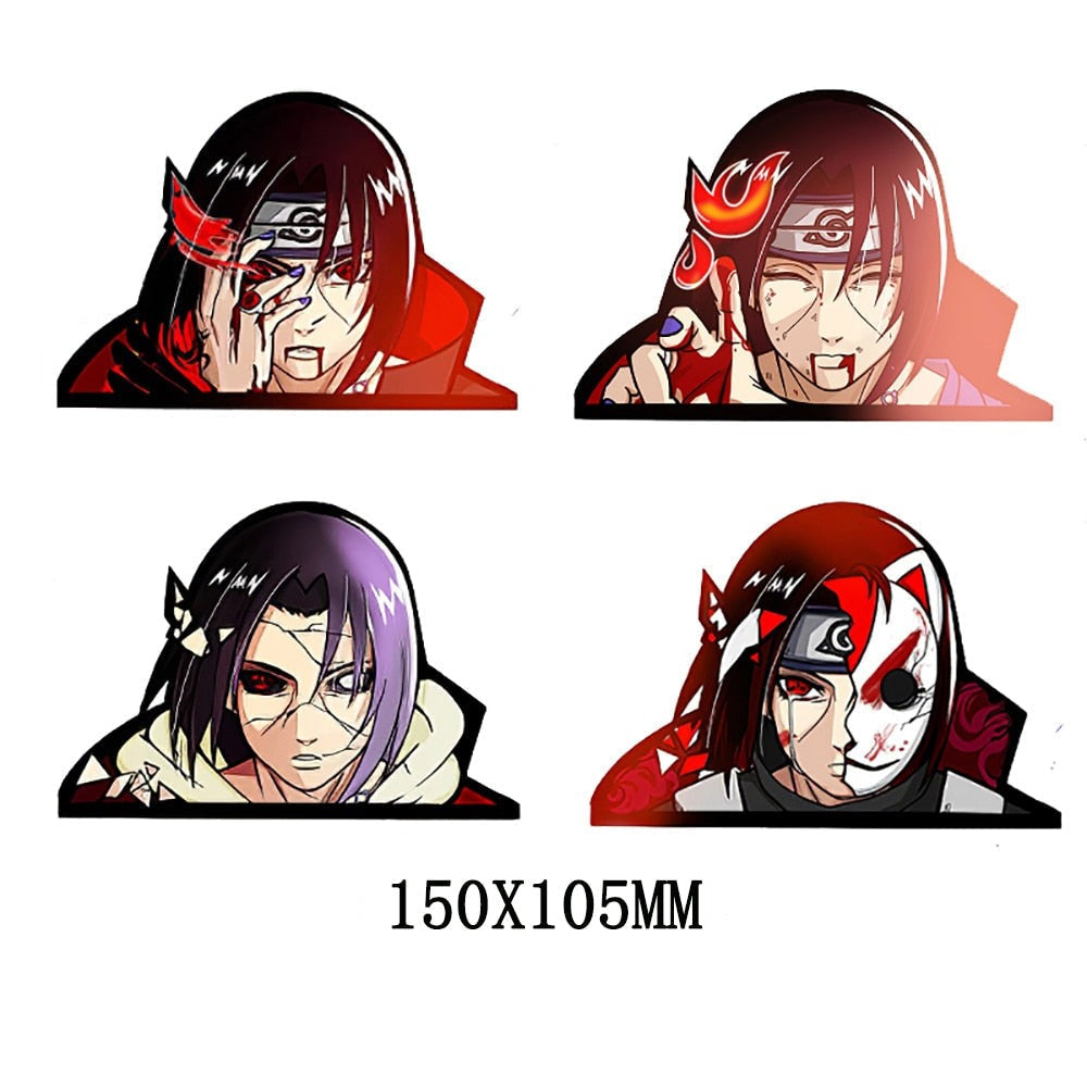 Naruto 'Itachi Uchiha | 2.0' Vinyl Car 3D Motion Sticker