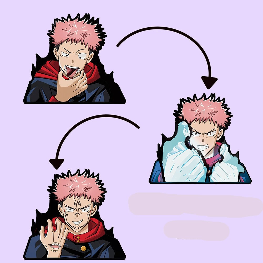 Jujutsu Kaisen 'Yuji Itadori' Vinyl Car 3D Motion Sticker