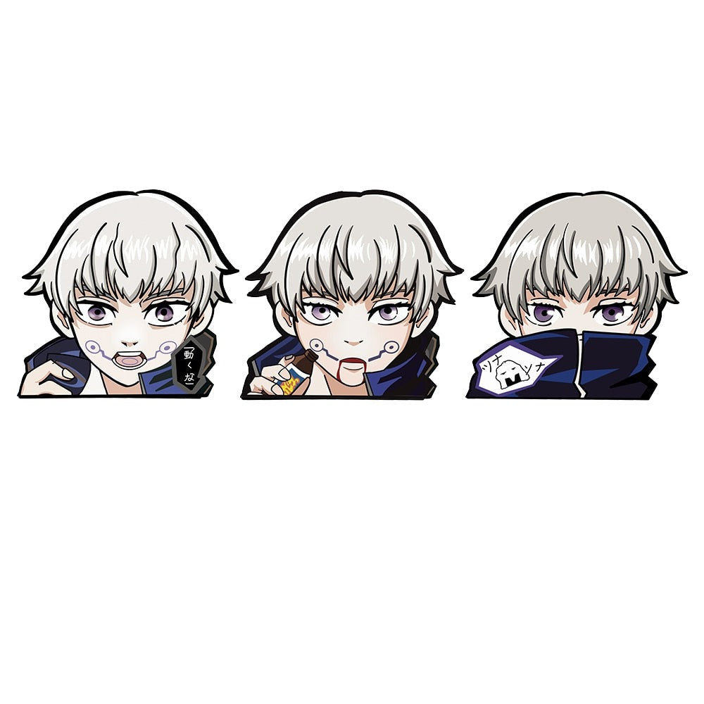 Jujutsu Kaisen 'Toge Inumaki' Vinyl Car 3D Motion Sticker