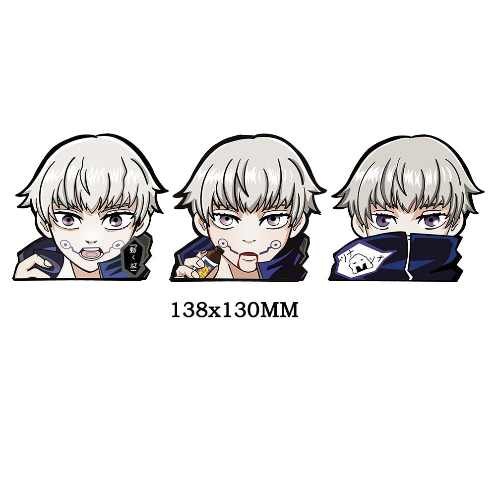 Jujutsu Kaisen 'Toge Inumaki' Vinyl Car 3D Motion Sticker