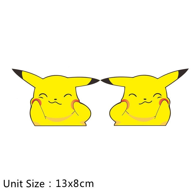 Pokémon 'Pikachu Cute Cheeks' Vinyl Car Sticker