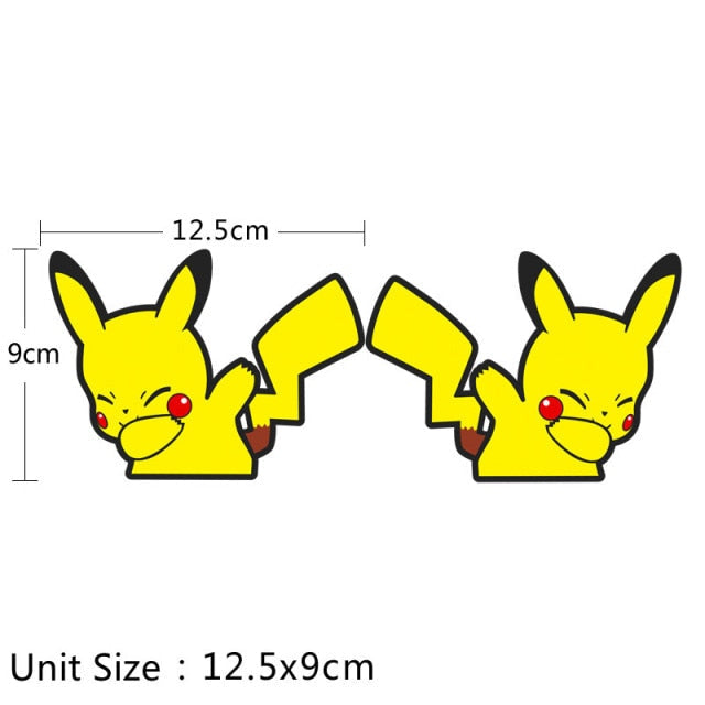 Pokémon 'Pikachu Dabbing | Buddies' Vinyl Car Sticker