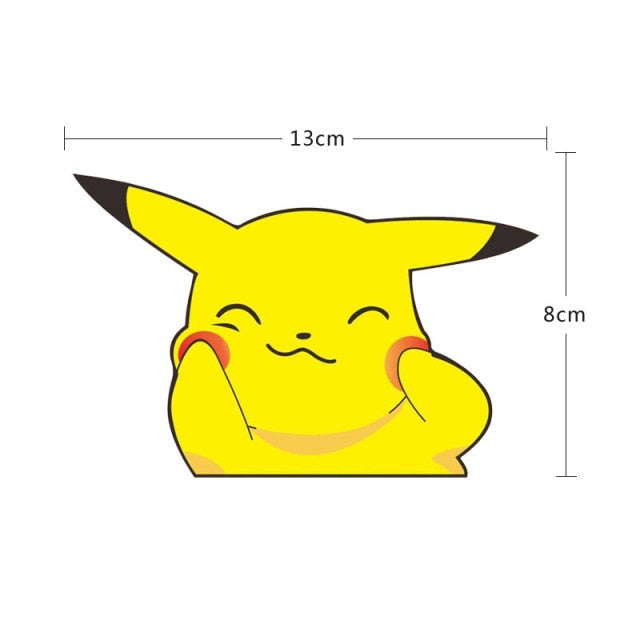 Pokémon 'Pikachu Cute Cheeks | Left' Vinyl Car Sticker