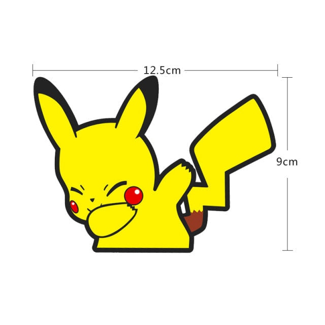 Pokémon 'Pikachu Dabbing | Left' Vinyl Car Sticker