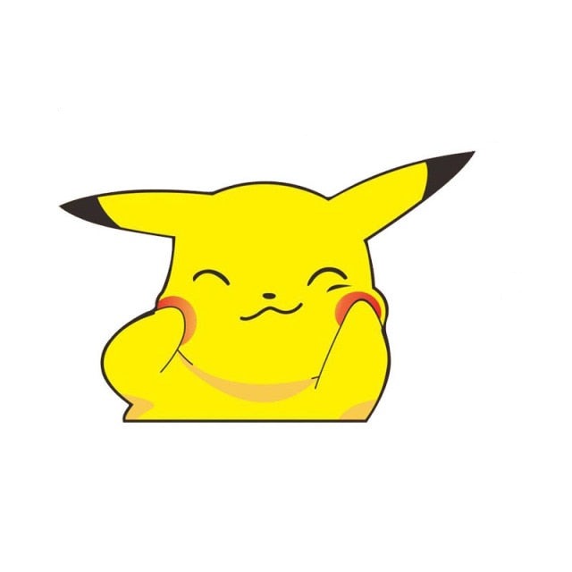 Pokémon 'Pikachu Cute Cheeks | Right' Vinyl Car Sticker