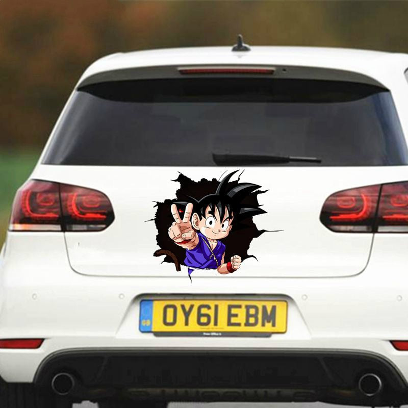 Dragon Ball Z 'Young Goku' Car Window Vinyl Sticker
