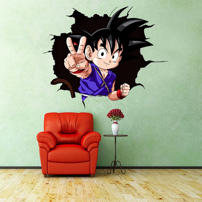 Dragon Ball Z 'Young Goku' Car Window Vinyl Sticker