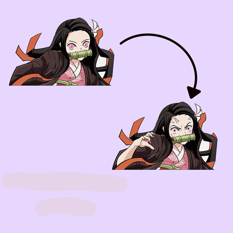 Demon Slayer 'Nezuko Kamado | 3.0' Vinyl Car 3D Motion Sticker