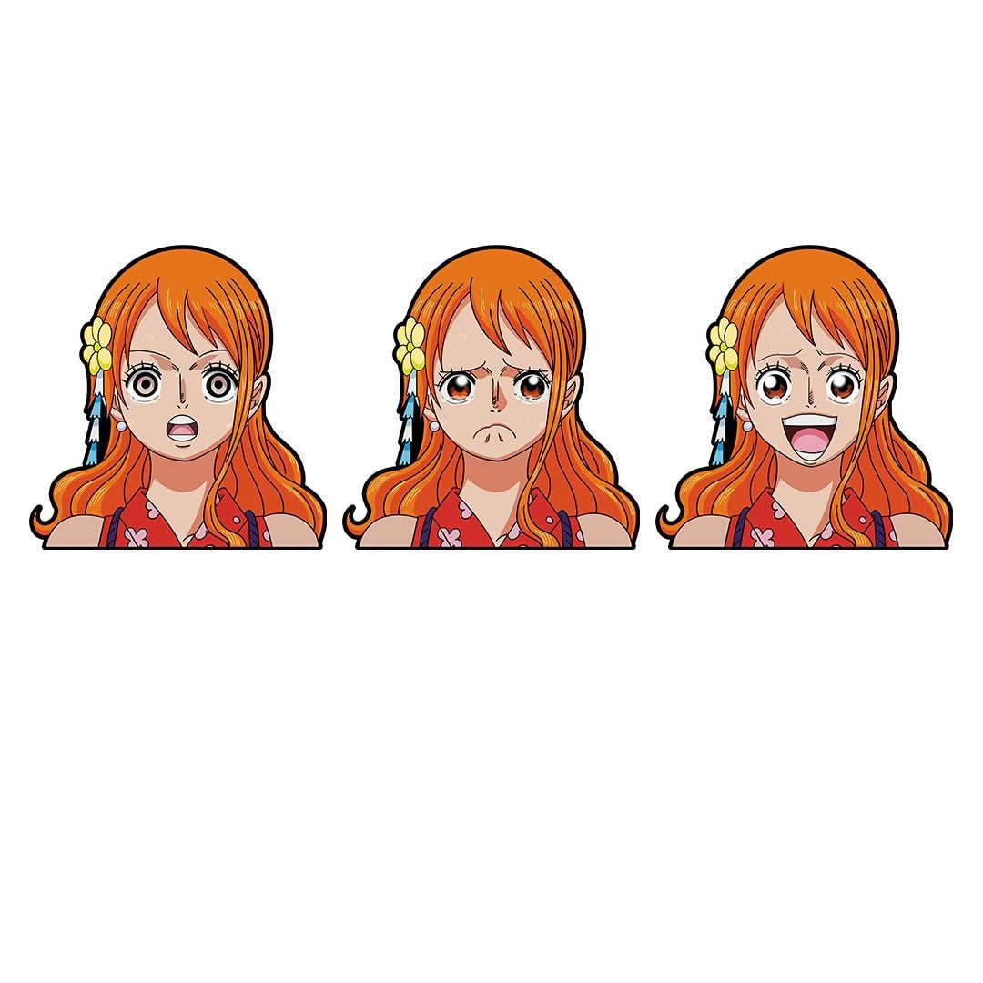 One Piece 'Nami' Vinyl Car 3D Motion Sticker