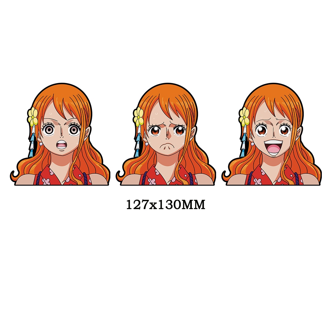 One Piece 'Nami' Vinyl Car 3D Motion Sticker