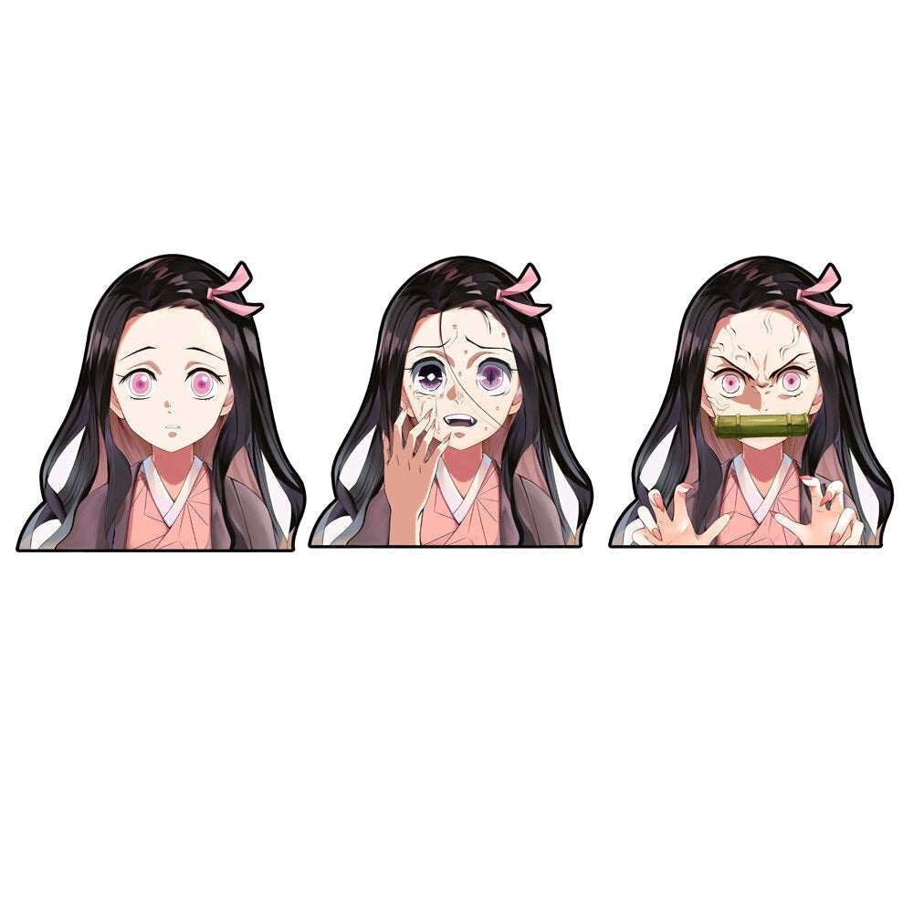 Demon Slayer 'Nezuko Kamado | 1.0' Vinyl Car 3D Motion Sticker