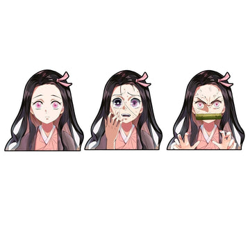 Demon Slayer 'Nezuko Kamado | 1.0' Vinyl Car 3D Motion Sticker