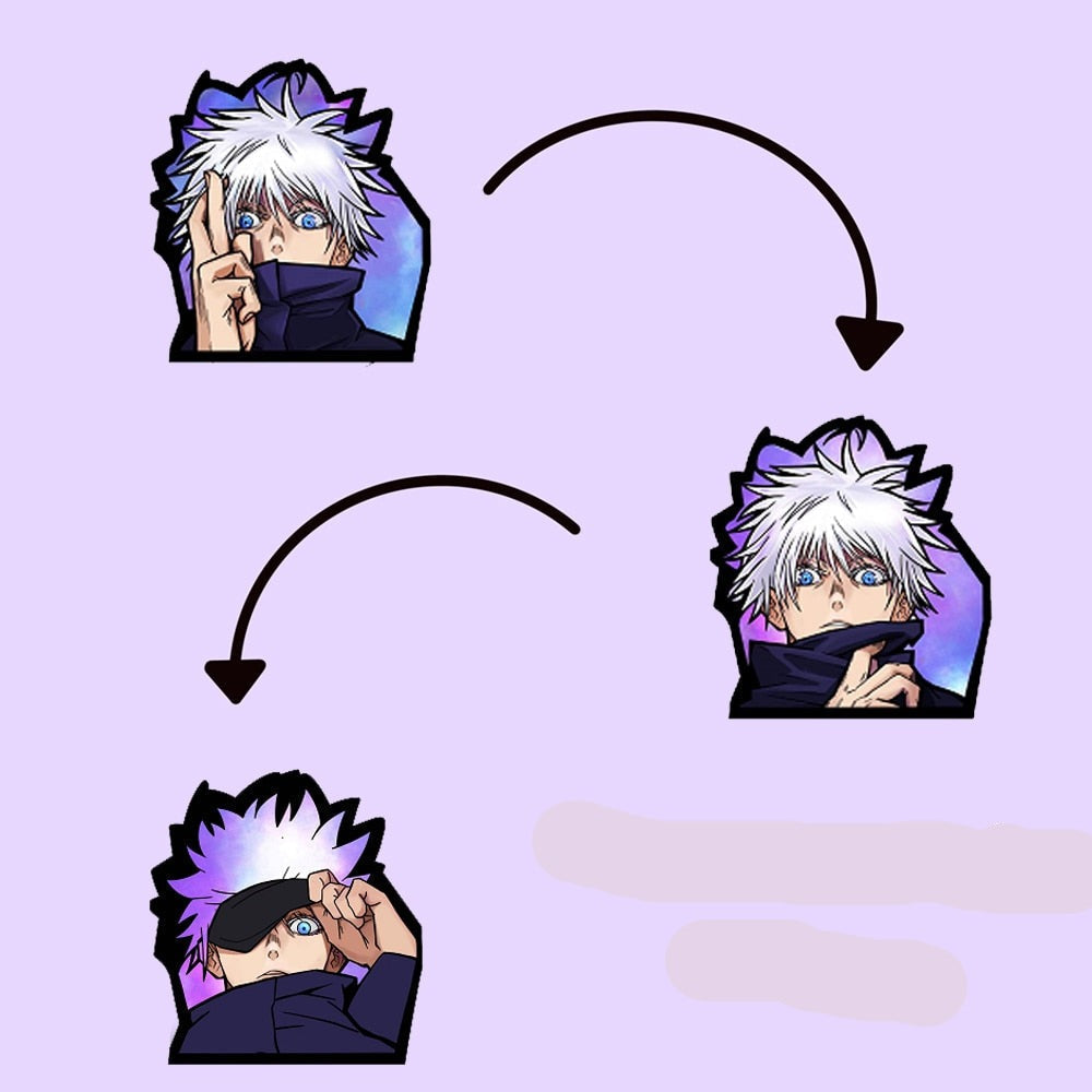 Jujutsu Kaisen 'Satoru Gojo | 2.0' Vinyl Car 3D Motion Sticker