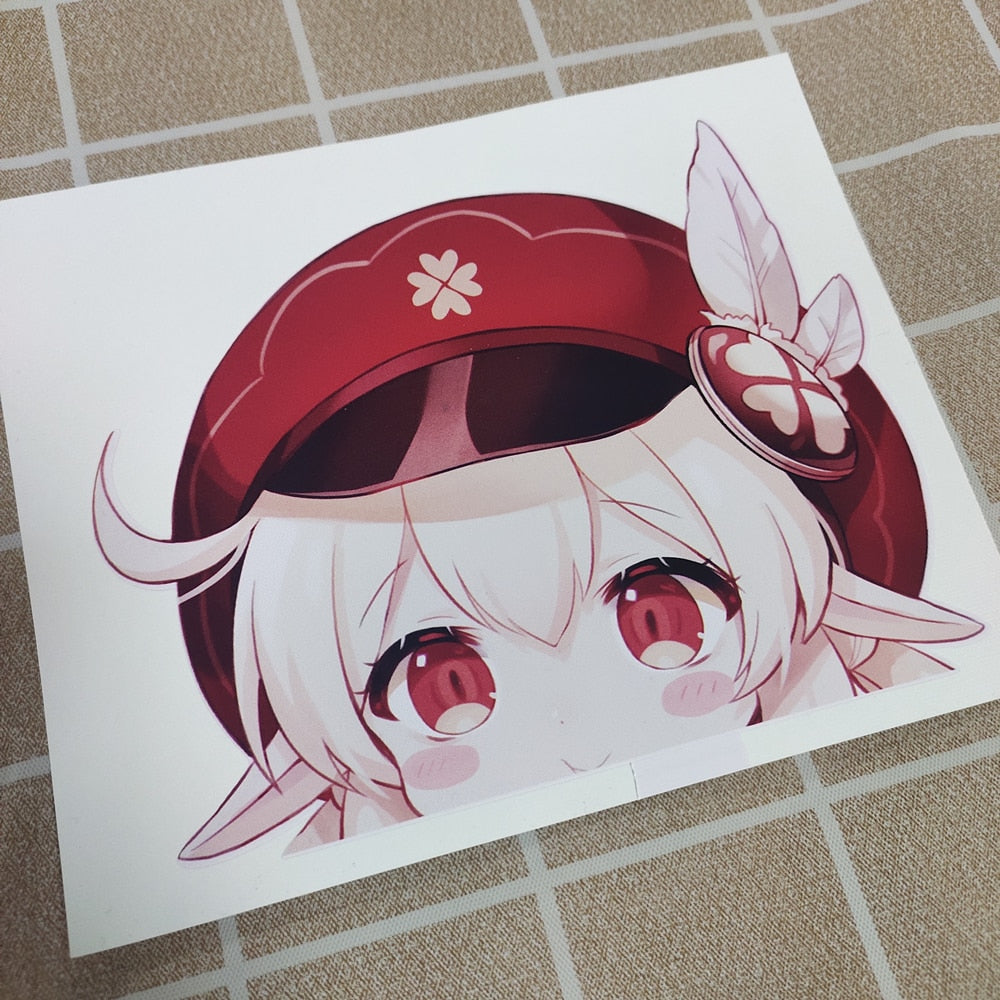 Genshin Impact 'Klee' Vinyl Car Peeker Sticker