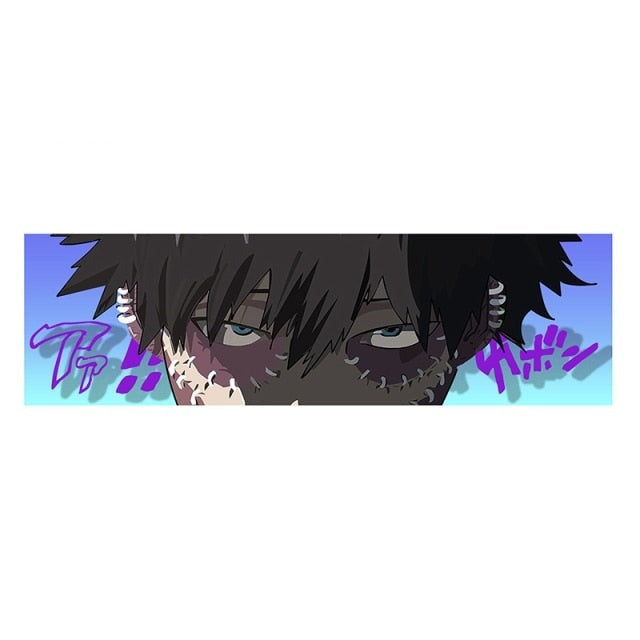 My Hero Academia 'Dabi' Vinyl Car Peeker Sticker