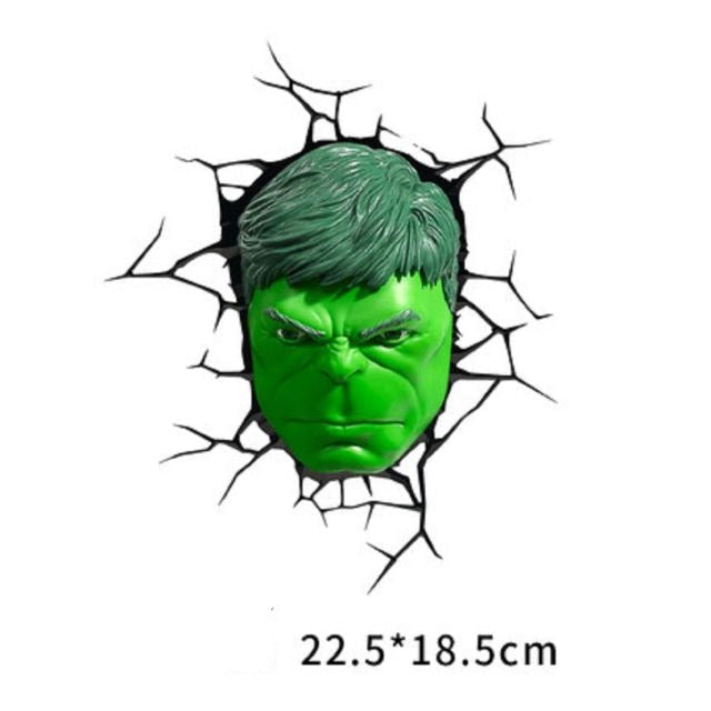 Hulk 'Angry Face' Car Window Vinyl Sticker