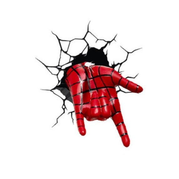 Spider-Man 'Hand Sign' Car Window Vinyl Sticker