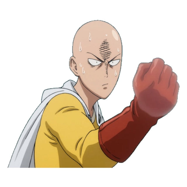 One-Punch Man 'Saitama | Aiming' Vinyl Car Sticker