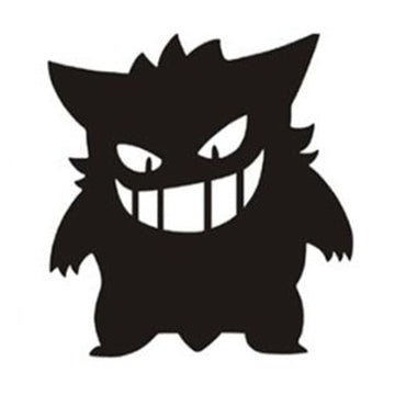Pokémon 'Smiling Gengar | 2.0' Vinyl Car Sticker