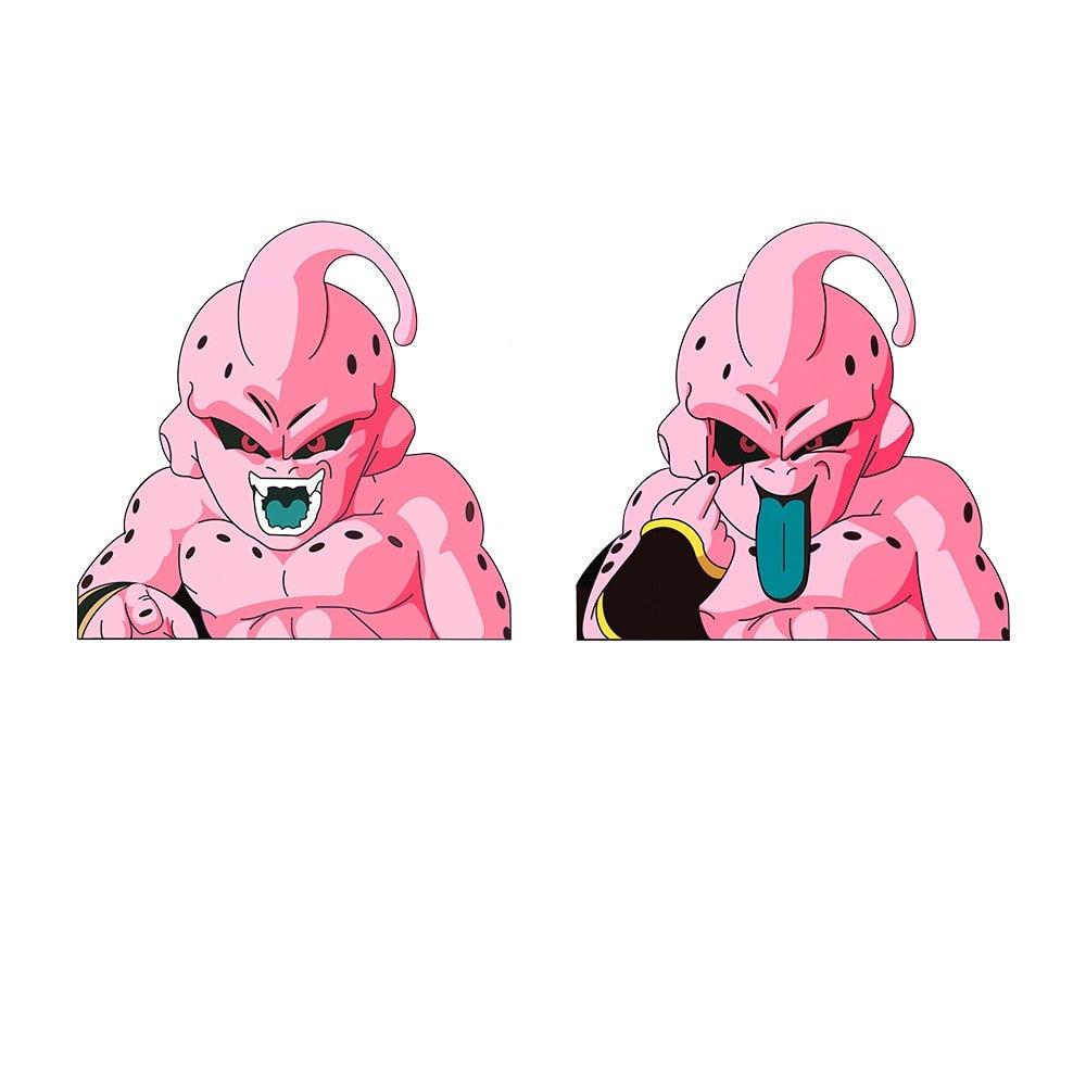 Dragon Ball Z 'Majin Buu' Vinyl Car 3D Motion Sticker