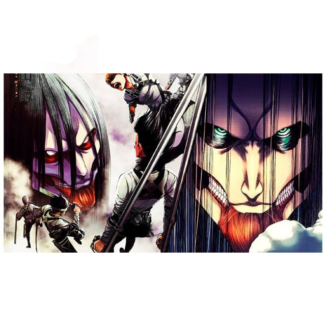 Attack on Titan 'Titans Striking' Vinyl Car Sticker