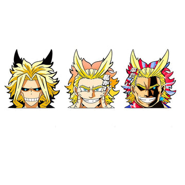 My Hero Academia 'All Might' Vinyl Car 3D Motion Sticker