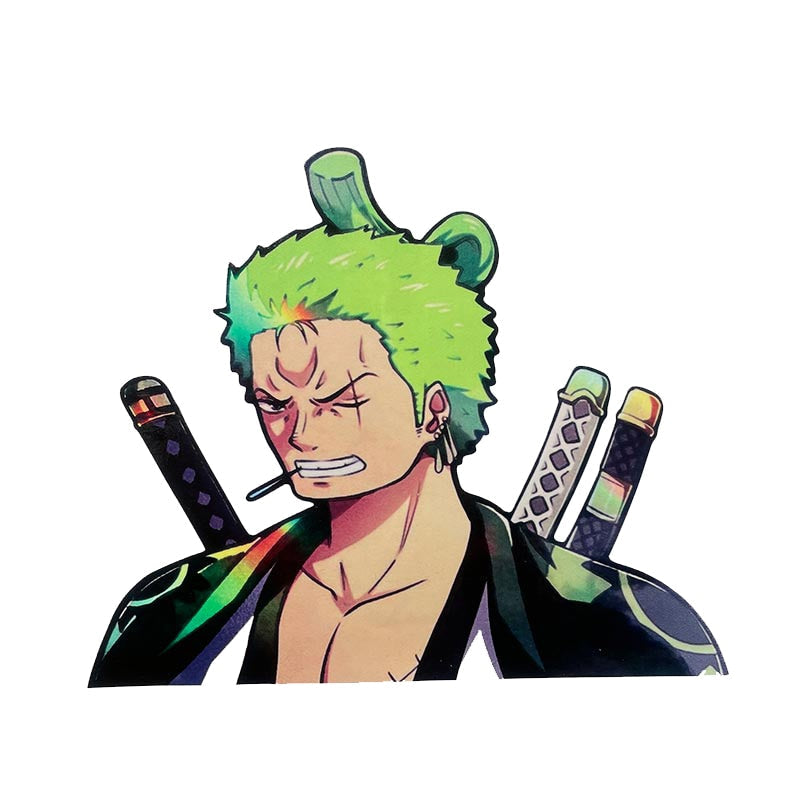 One Piece 'Roronoa Zoro' Vinyl Car Sticker