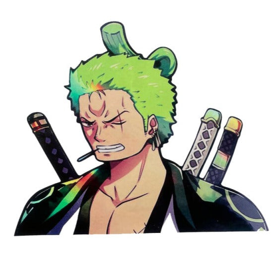One Piece 'Roronoa Zoro' Vinyl Car Sticker