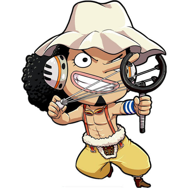 One Piece 'Usopp | Slingshot' Vinyl Car Sticker