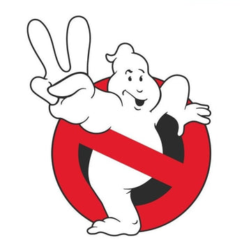 Ghostbusters 'Peace Sign Logo | Right' Vinyl Car Stickers